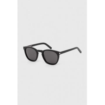 Saint Laurent ochelari de soare culoarea negru, SL 28