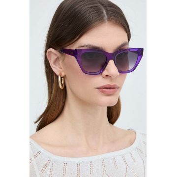 Tous ochelari de soare femei, culoarea violet, STOB85_5303GB