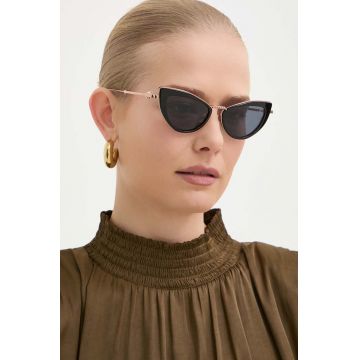 Valentino ochelari de soare VIII femei, culoarea negru, VLS-102A