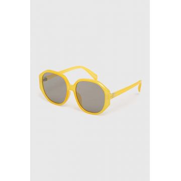 Aldo ochelari de soare NAMI femei, culoarea galben, NAMI.701