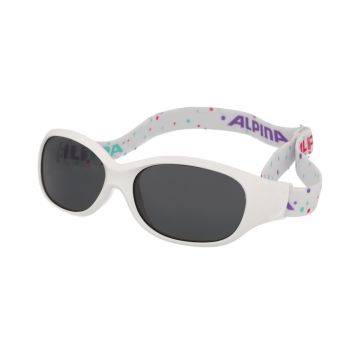 Ochelari de soare Alpina Sports Flexxy Kids White Dots