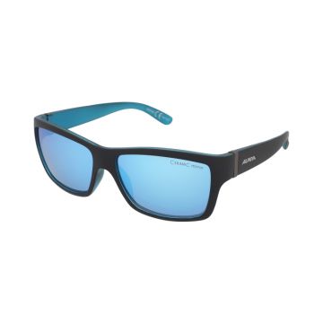 Ochelari de soare ,Sports Ochelari de vedere Alpina Kacey Black Matt Blue/Blue Mirror