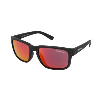 Ochelari de soare ,Sports Ochelari de vedere Alpina Kosmic Black Matt/Red Mirror