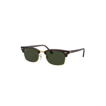 Ray-Ban ochelari de soare CLUBMASTER SQUARE culoarea maro