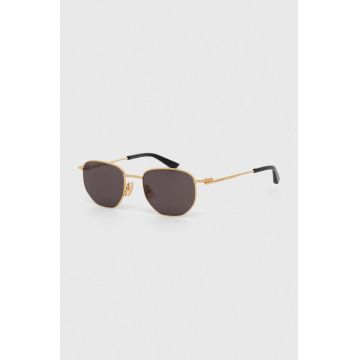 Bottega Veneta ochelari de soare culoarea auriu, BV1301S