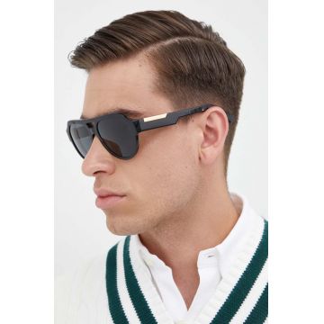 Dolce & Gabbana ochelari de soare barbati, culoarea negru