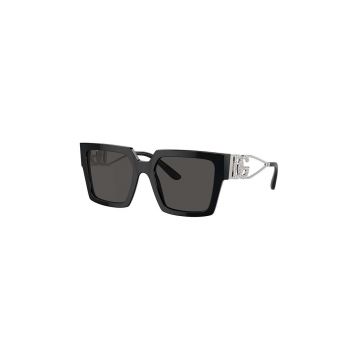 Dolce & Gabbana ochelari de soare femei, culoarea maro, 0DG4446B