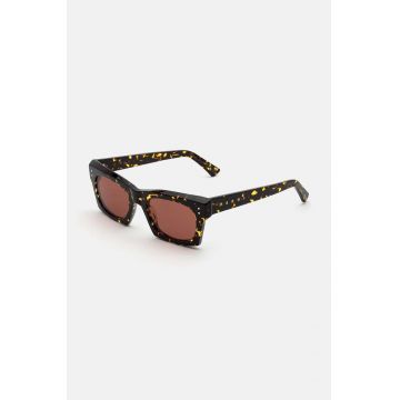 Marni ochelari de soare Edku Maculato culoarea maro, EYMRN00055 002 2B3