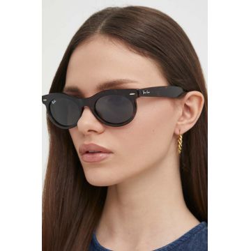 Ray-Ban ochelari de soare culoarea maro