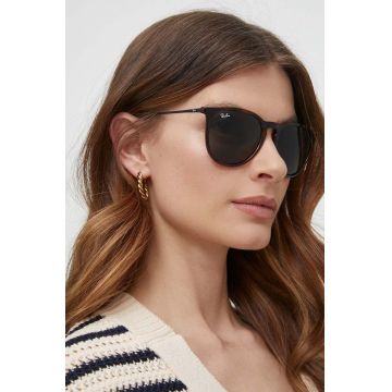 Ray-Ban ochelari de soare femei, culoarea maro