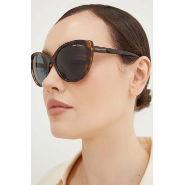 Armani Exchange ochelari de soare femei, culoarea maro