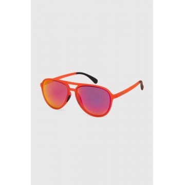 Goodr ochelari de soare Mach Gs Captain Blunts Red-Eye culoarea rosu, GO-687486