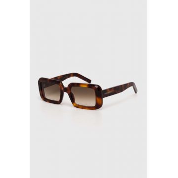 Saint Laurent ochelari de soare culoarea negru, SL 534 SUNRISE