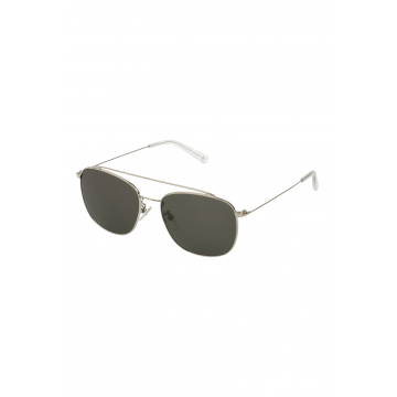 Ochelari de soare aviator cu logo discret