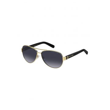 Ochelari de soare aviator cu rame metalice