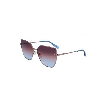 Ochelari de soare cat-eye cu lentile in degrade