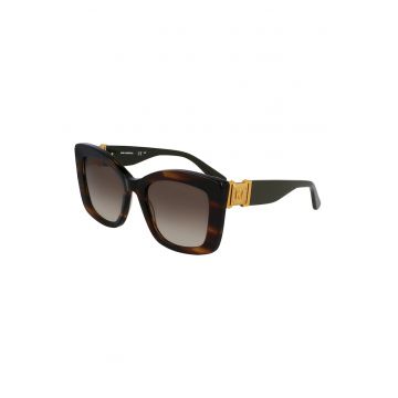 Ochelari de soare cat-eye cu lentile in degrade