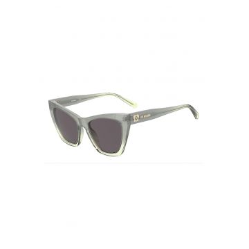 Ochelari de soare cat-eye cu lentile uni