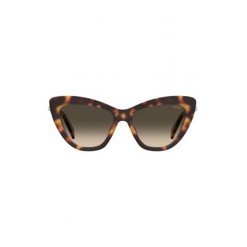 Ochelari de soare cat-eye cu rama cu model