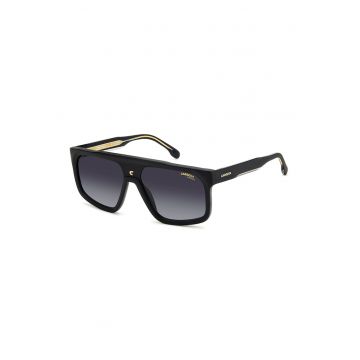 Ochelari de soare patrati unisex cu lentile in degrade