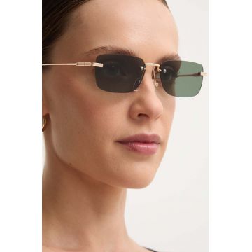 Answear Lab ochelari de soare femei, culoarea verde