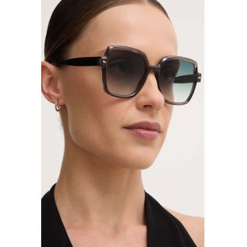 Answear Lab ochelari de soare femei, culoarea verde