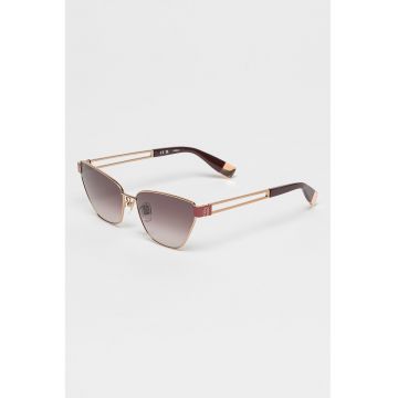 Ochelari de soare cat-eye cu lentile in degrade