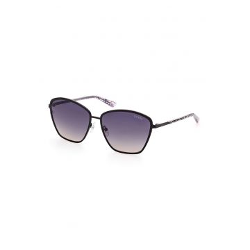 Ochelari de soare cat-eye cu lentile in degrade -
