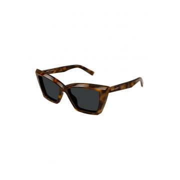 Ochelari de soare cat-eye cu model tortoise