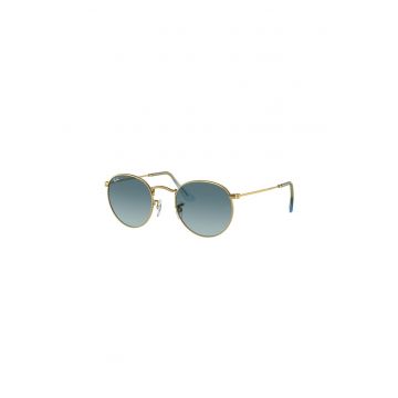 Ochelari de soare rotunzi unisex cu rama metalica