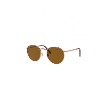 Ochelari de soare rotunzi unisex cu rama metalica