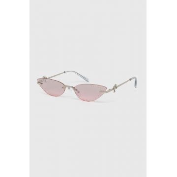 Aldo ochelari de soare BARBIECATEYE femei, culoarea argintiu, 13803644