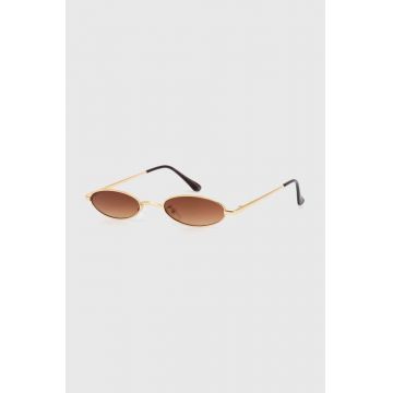 Answear Lab ochelari de soare femei, culoarea maro