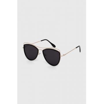 Answear Lab ochelari de soare femei, culoarea negru