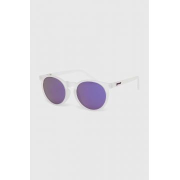Goodr ochelari de soare Circle Gs Strange Things are Afoot culoarea alb, GO-540817