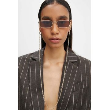 Gucci ochelari de soare femei, culoarea maro, GG1600S