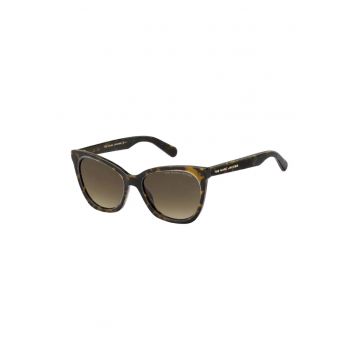 Ochelari de soare cat-eye cu detalii logo