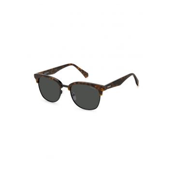 Ochelari de soare clubmaster polarizati cu logo