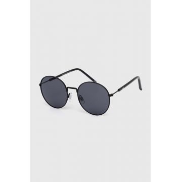 Vans ochelari de soare culoarea negru, VN000HEFBLK1