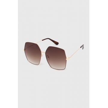 Answear Lab ochelari de soare femei, culoarea maro
