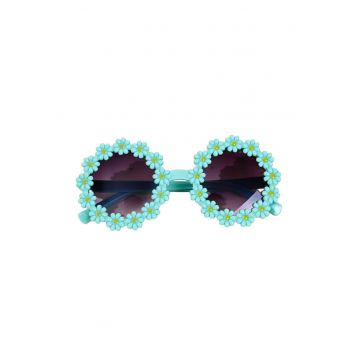 Ochelari de soare pentru copii - model pentru fetite cu floarea soarelui summer vibe - EFAYN