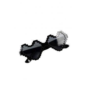 Ochelari de soare pentru copii - unisex - design in forma de inima - model pixel cool - EFAYN