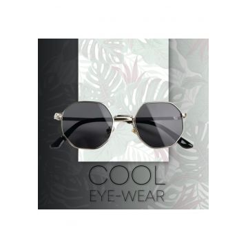 Ochelari de soare pentru copii - unisex - model fashion cu rama metalica - EFAYN