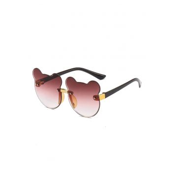 Ochelari de soare pentru copii - unisex - model ursulet - gradient - EFAYN