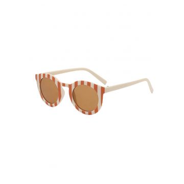 Ochelari de soare pentru copii - unisex - model vintage - rama cu imprimeu - tematica fashion summer - EFAYN